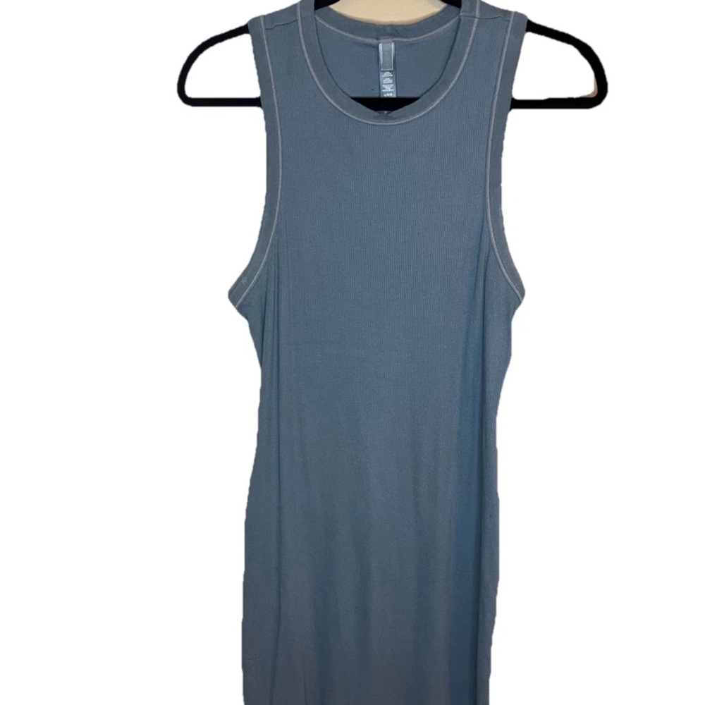 Skims Rib Tank Dress In Kyanite Women’s Large